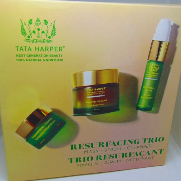 TATA HARPER RESURFACING TRIO Mask Serum Cleanser - Picture 1 of 2